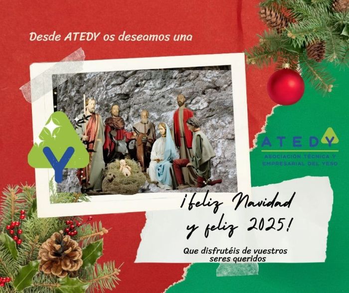 ATEDY os desea Feliz Navidad y próspero 2025